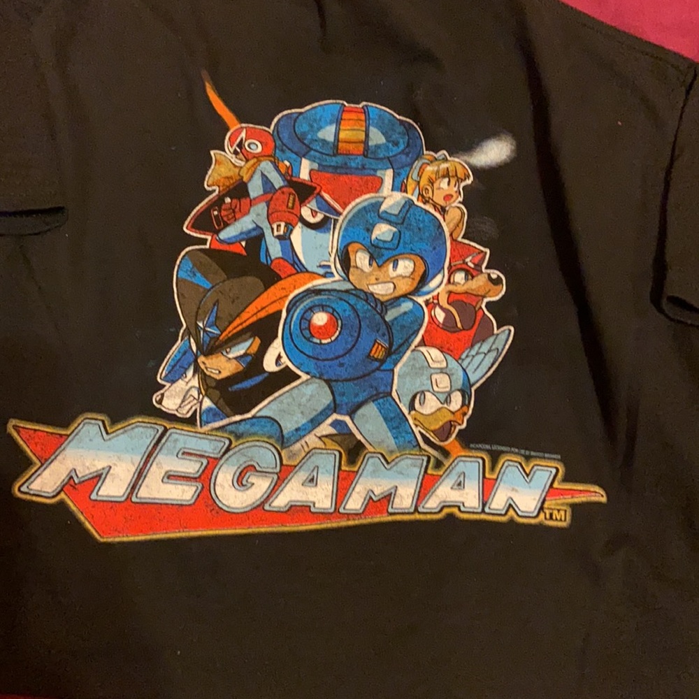 Mega man crop top ❤️
